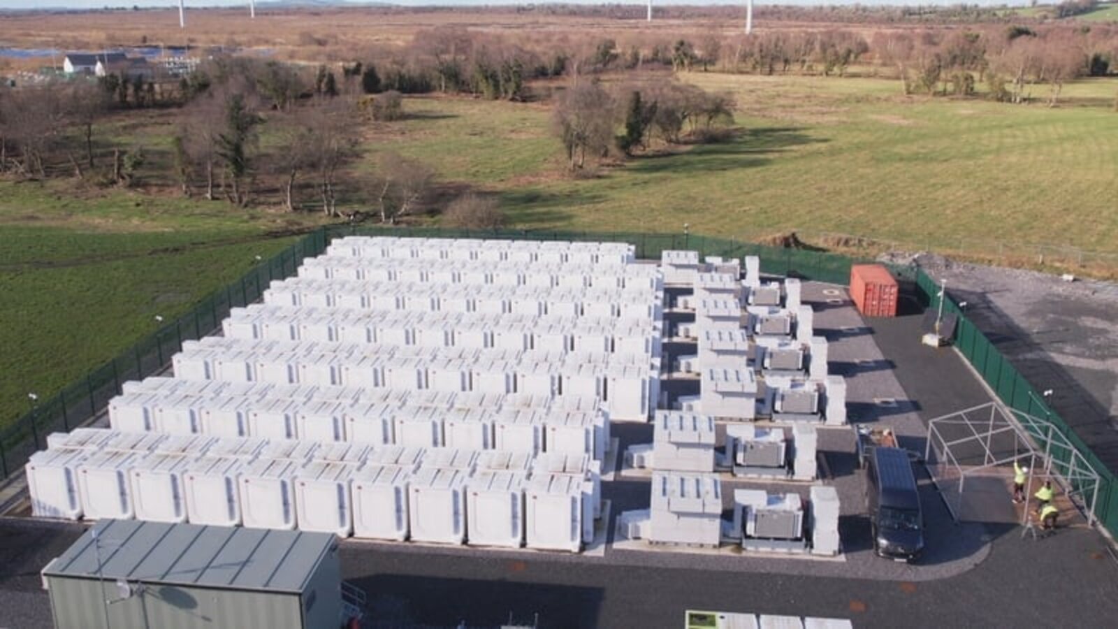 Ireland's first four-hour battery storage system opens in Offaly ...