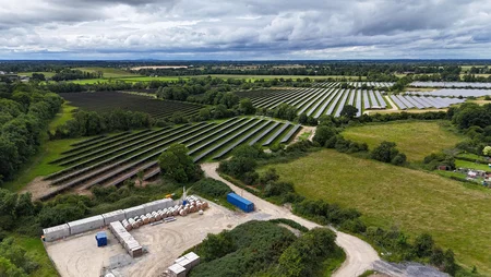 38 kV solar farm in Pickering forest kildare